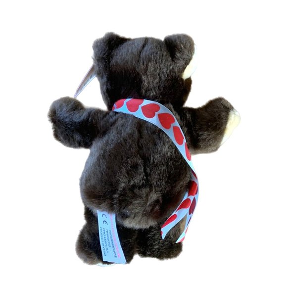 Wild Republic Be Mine 8 in Bashful Bear Brown Soft Cuddly Collection - Picture 3 of 3